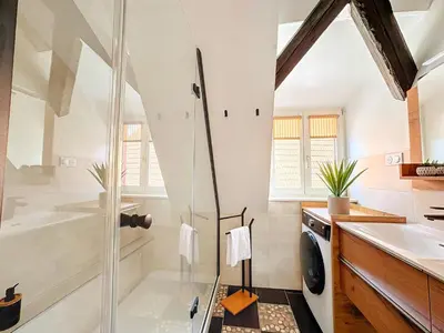 Salle de bains dans l'établissement Loft Bariga