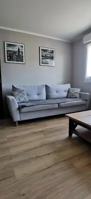 Coin salon dans l'établissement Appartement 3 pièces-près de centre-ville SELESTAT