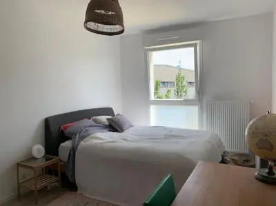 Un ou plusieurs lits dans un hébergement de l'établissement Maison des mésanges