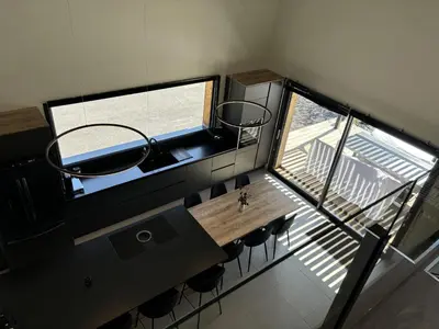 Télévision ou salle de divertissement dans l'établissement Le Grand Perce Neige & Jacuzzi à proximité de Gérardmer