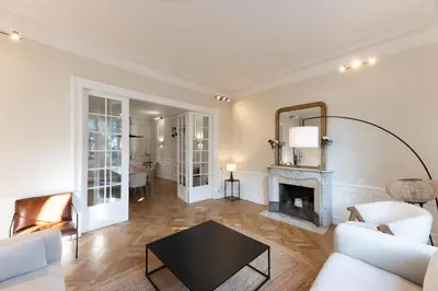Coin salon dans l'établissement Maison Lafayette - COLODGE