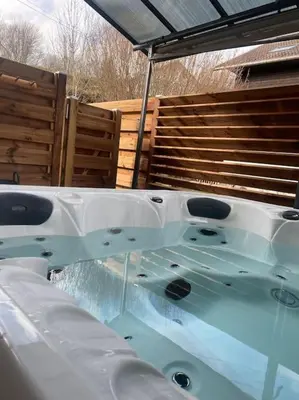Plan de l'établissement appartement la fleur d'abeille avec une belle vue et spa