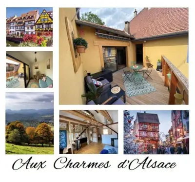 Plan de l'établissement Aux Charmes d'Alsace