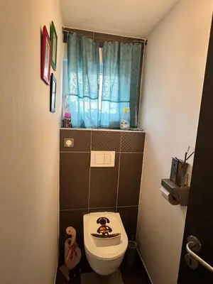 Salle de bains dans l'établissement Studio la magie de Noël