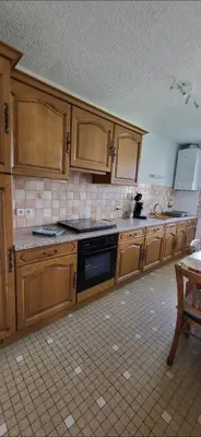 Cuisine ou kitchenette dans l'établissement le repère Gerardmer