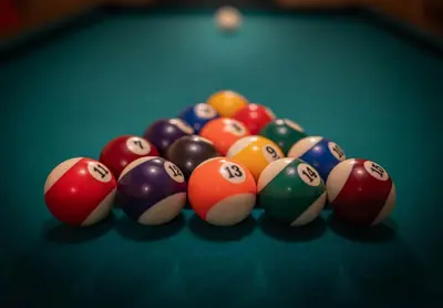 Billard dans l'établissement Chalet Dyna, luxe, calme et sérénité