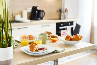Nourriture dans l'appartement ou à proximité