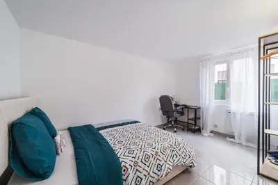 Un ou plusieurs lits dans un hébergement de l'établissement Batié - Appt 4 personnes à Mulhouse