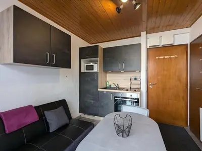 Cuisine ou kitchenette dans l'établissement Appartement Ruby