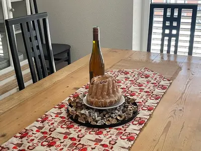 Nourriture dans la maison de vacances ou à proximité