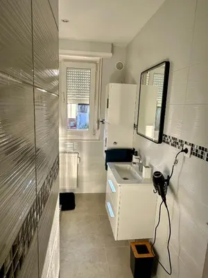 Salle de bains dans l'établissement Flori'Home