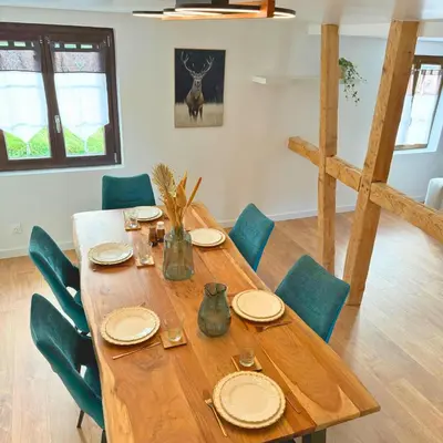 Plan de l'établissement Grand appartement chaleureux