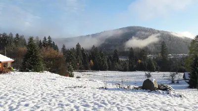 Paysage naturel près de la maison d'hôtes
