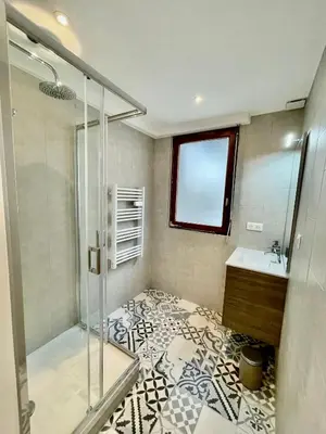 Salle de bains dans l'établissement Le cœur des princes
