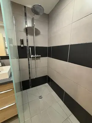 Salle de bains dans l'établissement Gîte Eden classer 3 étoiles