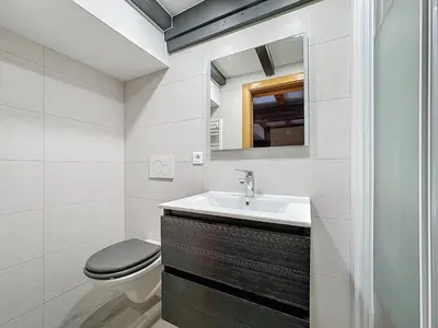 Salle de bains dans l'établissement L'Atypique d'Eguisheim