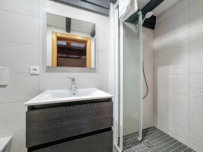 Salle de bains dans l'établissement L'Atypique d'Eguisheim