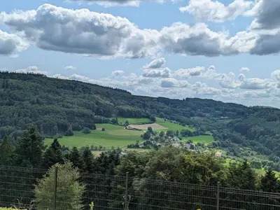 Paysage naturel près de la maison de vacances