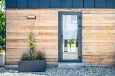 Jardin de l'établissement Tiny House des Cigognes