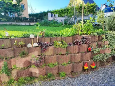 Jardin de l'établissement Le jardin d'Horace o Im Garten von Horaz