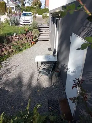 Jardin de l'établissement Le jardin d'Horace o Im Garten von Horaz