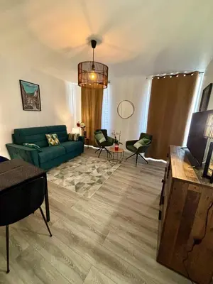 Coin salon dans l'établissement L Alsacienne F2 centre ville