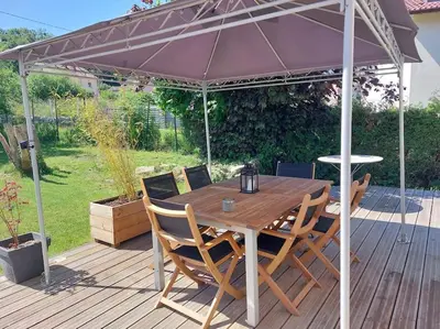 Jardin de l'établissement Maison 120 m2 à Gerardmer proche centre ville