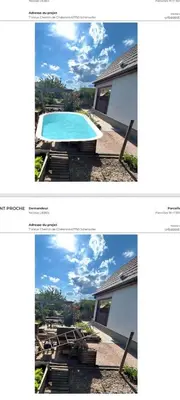 Piscine de l'établissement Garte Hiesel la maison de jardin Piscine été 2026 ou située à proximité