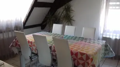 Coin salon dans l'établissement gîte le callinet