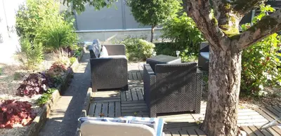 Jardin de l'établissement Maison Cosy Mulhouse