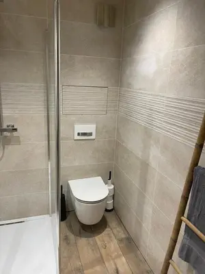 Salle de bains dans l'établissement Appt 602