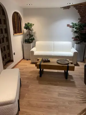 Coin salon dans l'établissement Appt 602