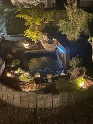 Jardin de l'établissement LES GRANGES DE JADIS ALSACE Bis