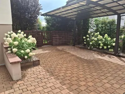 Jardin de l'établissement Les Hortensias