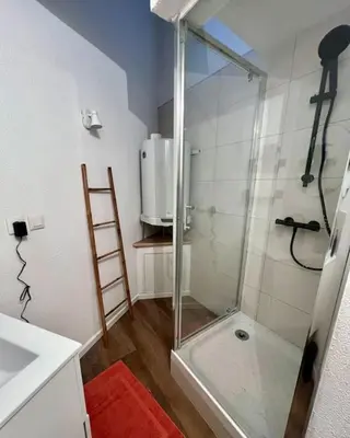Salle de bains dans l'établissement Appartement plein centre-ville
