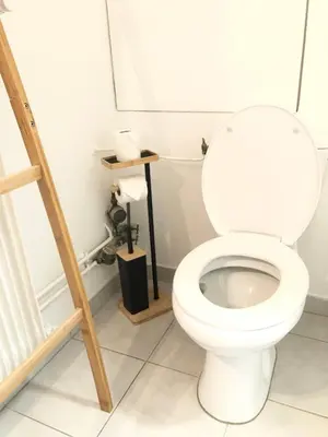 Salle de bains dans l'établissement Studio 7'4 - proche frontière de Bâle