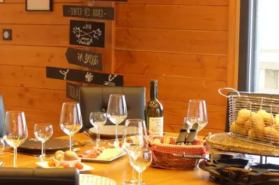 Nourriture dans le chalet ou à proximité