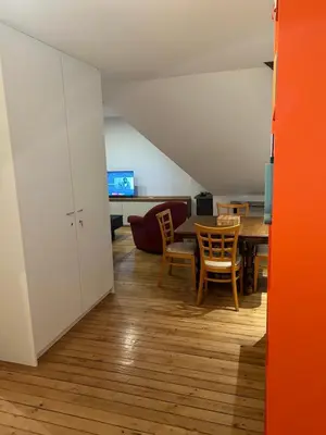 Télévision ou salle de divertissement dans l'établissement Salutho