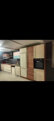 Cuisine ou kitchenette dans l'établissement Auberge du manala chambre 4 personnes 24-24