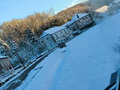 L'établissement Le Camus en hiver