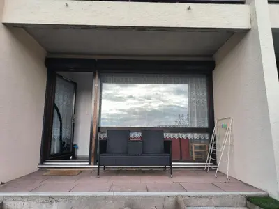 Balcon ou terrasse dans l'établissement Charmant studio