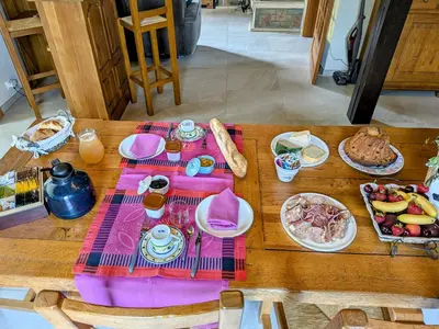 Nourriture dans le B&B/chambre d'hôtes ou à proximité