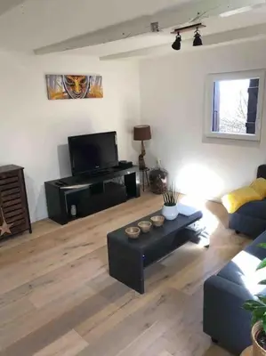 Télévision ou salle de divertissement dans l'établissement Amelie - petite maison alsacienne