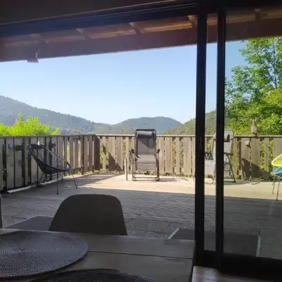 Chalet avec vue sur la vallée