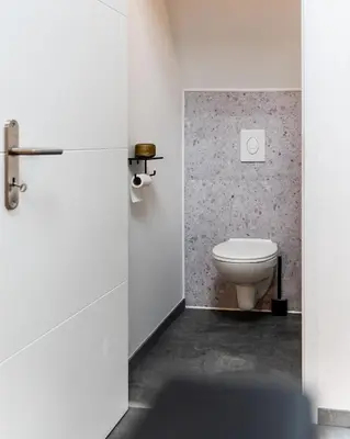 Salle de bains dans l'établissement Les toits de la Citadelle