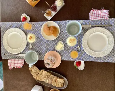 Nourriture dans le B&B/chambre d'hôtes ou à proximité