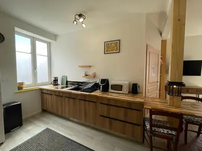 Cuisine ou kitchenette dans l'établissement Cramiland - Appart 01 Ohnenheim