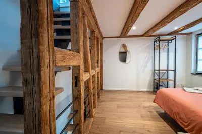 Un ou plusieurs lits dans un hébergement de l'établissement Maison alsacienne