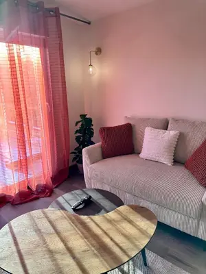 Coin salon dans l'établissement Le Duplex du Parc - Terrasse