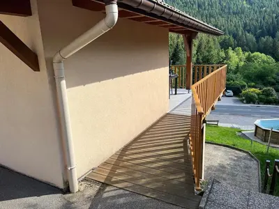 Paysage naturel près de la maison de vacances